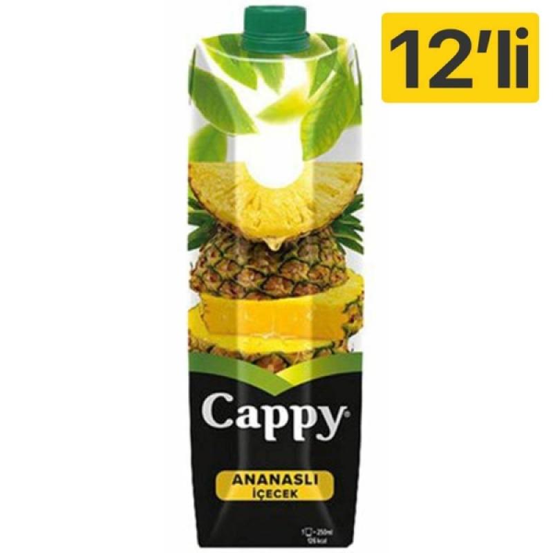 Cappy Ananas 1 Lt 12 Li