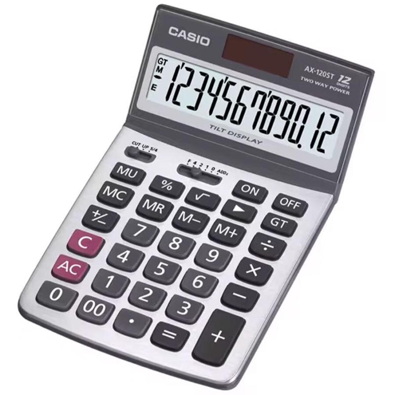 Casio AX-120ST Masaüstü Hesap Makinesi 12 Haneli
