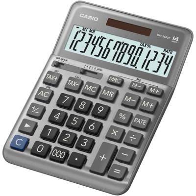 Casio Hesap Makinesi Masaüstü Tipi DM-1400F 14 Hane