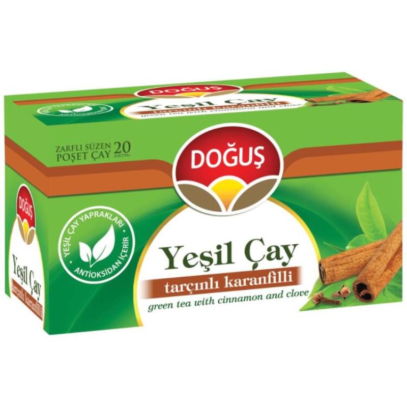 Doğuş Yeşil Çay Tarçın Karanfil 20 Li