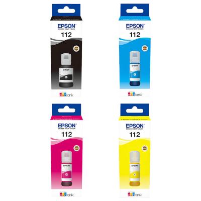 Epson 112 4 Renk Orijinal Mürekkep Seti