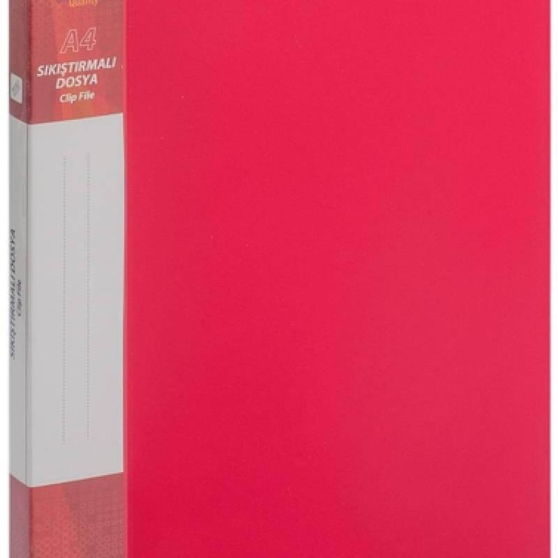Kraf Sıkıştırmalı Dosya Kırmızı AB307A