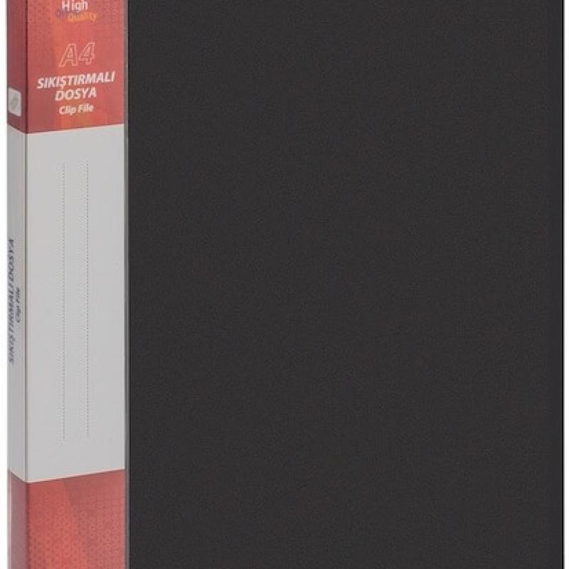 Kraf Sıkıştırmalı Dosya Siyah AB307A