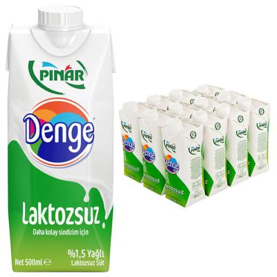 Pınar Laktozsuz Süt 500 ml 12'li