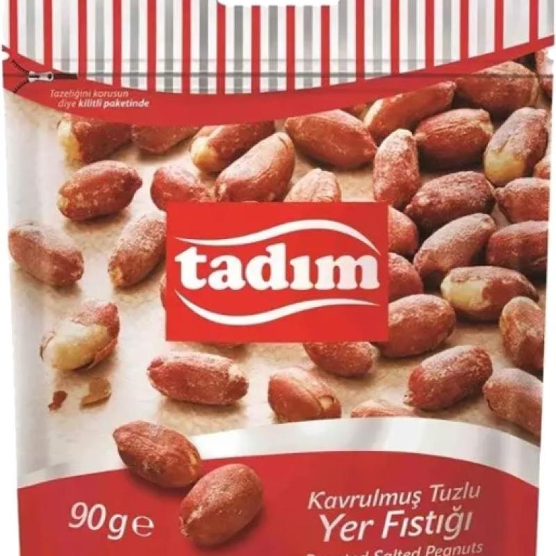 Tadım Kavrulmuş Tuzlu Yer Fıstığı 90 Gr
