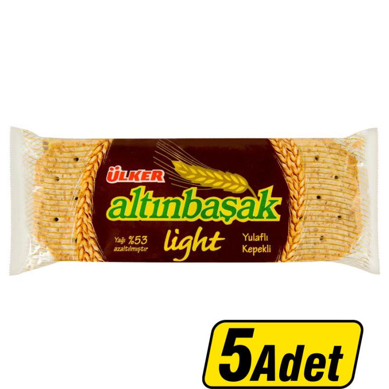 Ülker Altınbaşak Yulaflı Light Bisküvi 46 g 5’li 