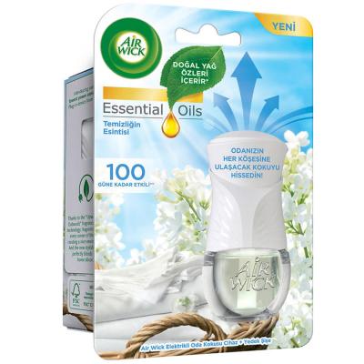 Airwick Elektrikli Oda Kokusu Temizliğin Esintisi Kit