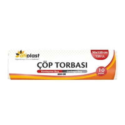 Atiplast Konteyner Çöp Torbası 90x120 Siyah 800 Gr
