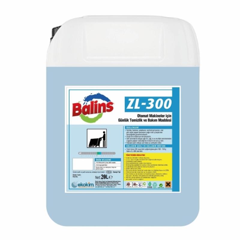 Balins Zl-300 Otomatlarda Günlük Temizlik ve Bakım 20 Kg