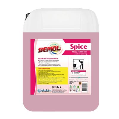 Bemol Spice Yüzey Temizleyici Pembe 20 Kg