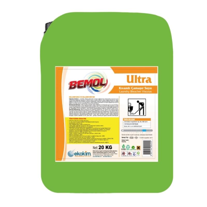 Bemol Ultra Kıvamlı Çamaşır Suyu 20 Kg