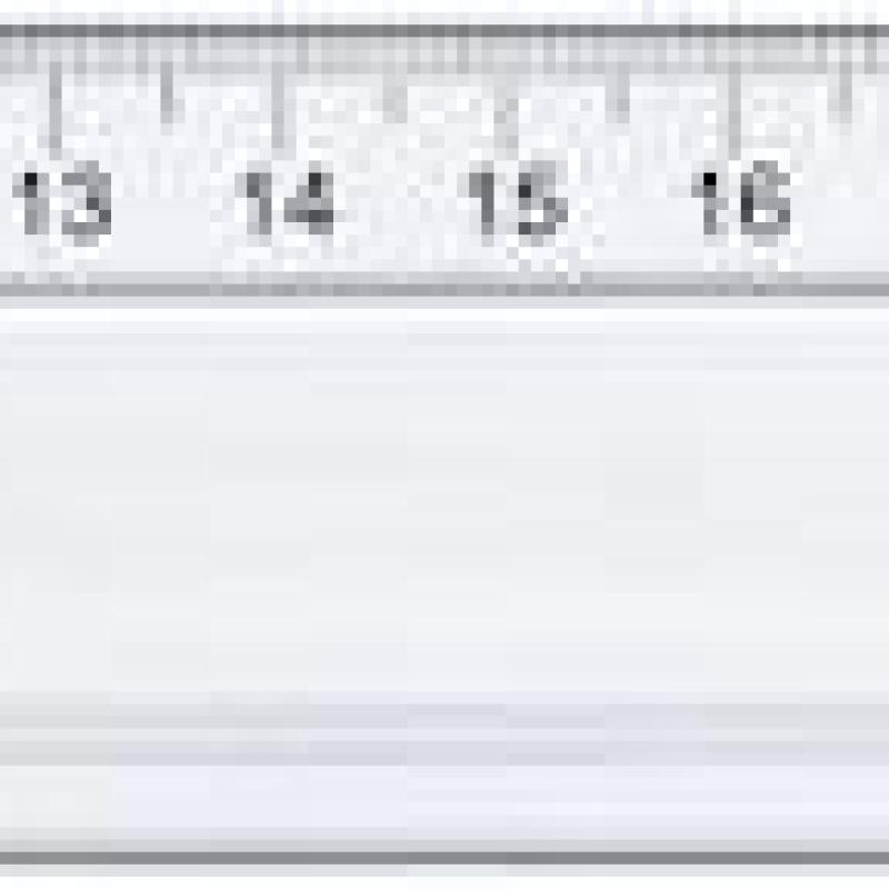 Brons Plastik Cetvel BR-225 30 Cm