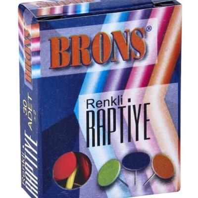 Brons Raptiye Renkli Karışık 30 Lu