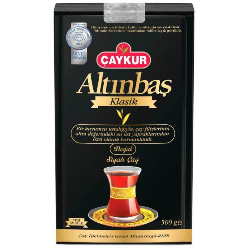Çaykur Altınbaş Klasik Doğal Siyah Çay 500 Gr