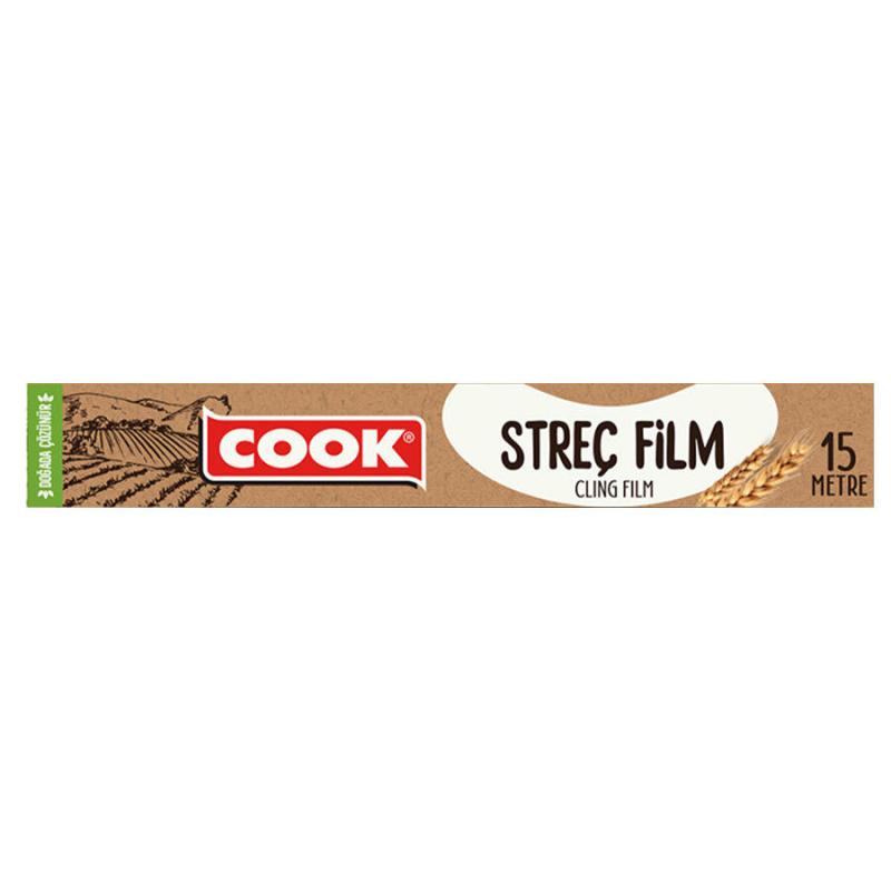 Cook Doğal Streç Film 15 Metre