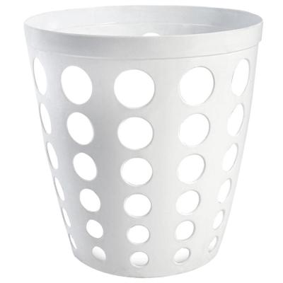 Dayco 0122W Delikli Çöp Kovası Beyaz 12 lt