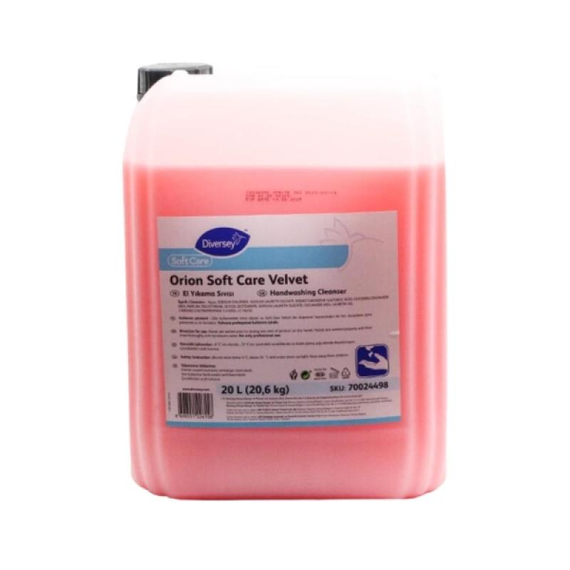 Diversey Orion Soft Care Velvet Pembe El Sabunu 20.6 Kg