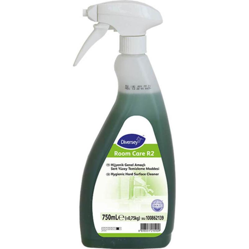 Diversey Room Care R2 Çok Amaçlı Hijyenik Yüzey Temizleyici 750 Ml