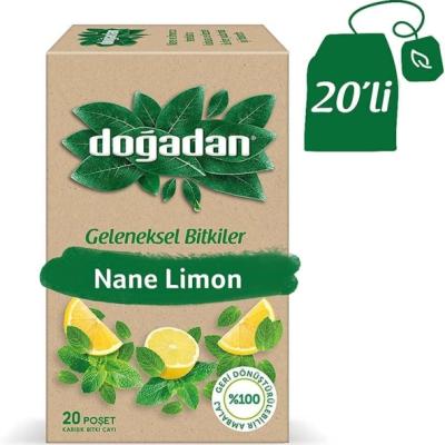 Doğadan Yeşilçay Nane Limon 20 Li