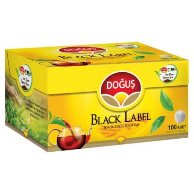Doğuş Black Label Demlik Poşet Siyah Çay 3.2 Gr x 100 Lü