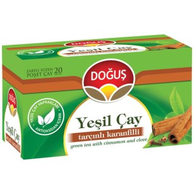 Doğuş Form Yeşil Çay Tarçın Karanfil 20 Li
