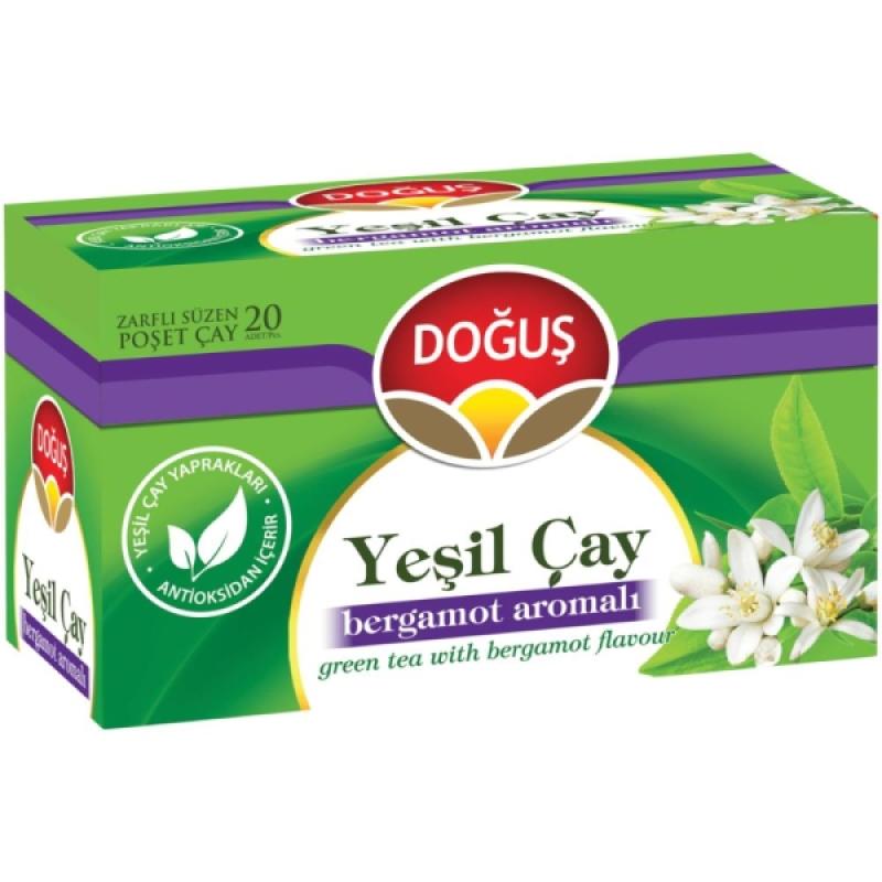 Doğuş Yeşil Çay Bergamot 20 Li