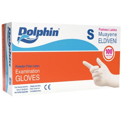 Dolphin Pudrasız Latex Eldiven Small