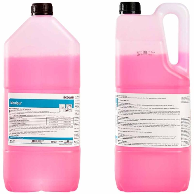 Ecolab Manipur Antimikrobiyal Sıvı El Sabunu 5 Kg