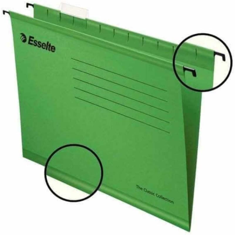 Esselte Ekonomi Askılı Dosya Yeşil 25 Li 9031