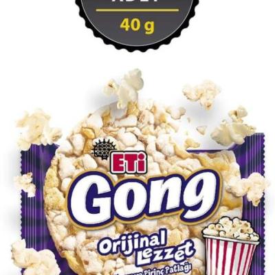 Eti Gong Orijinal Lezzet Mısır ve Pirinç Patlağı 40 Gr 18 Adet