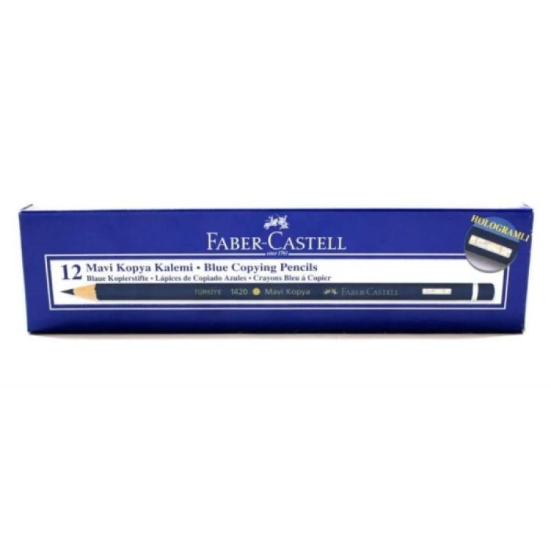 Faber Castell Mavi Kopya Kalemi 12 Li