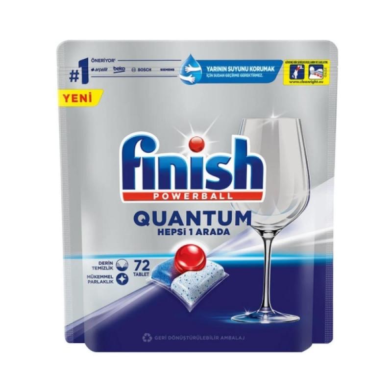 Finish Quantum Bulaşık Makinesi Deterjanı Tablet 72 Li