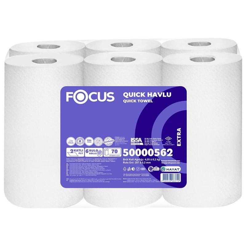 Focus Extra Hareketli Kağıt Havlu 6’lı