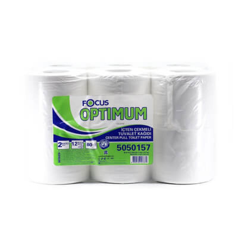 Focus Optimum İçten Çekmeli Tuvalet Kağıdı 12 Li 80 Mt
