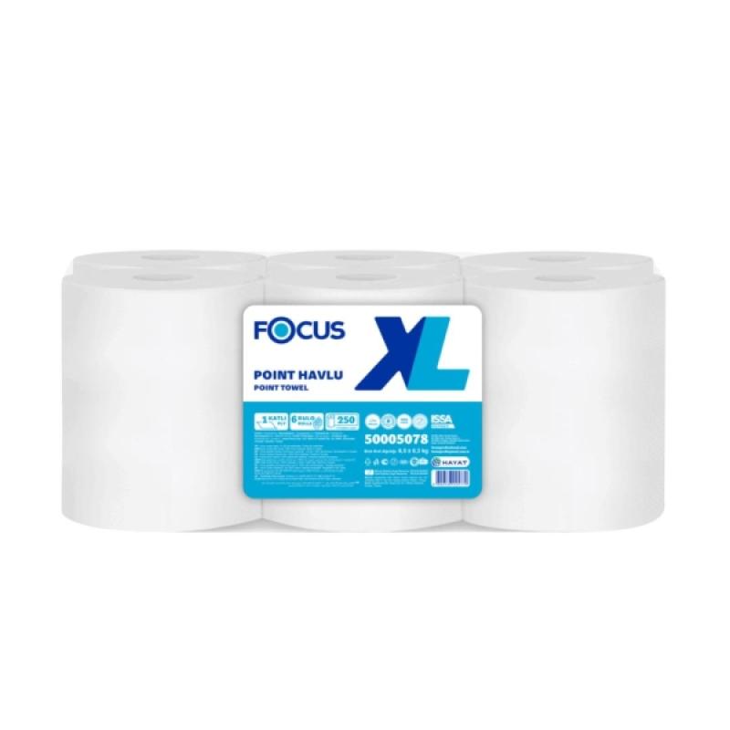 Focus XL İçten Çekmeli Jumbo Kağıt Havlu 6 Lı