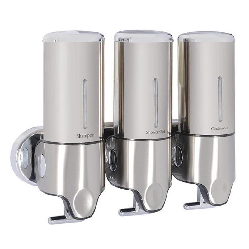 Genesit GS500T Çekmeli Sıvı Sabun Dispenseri 500 Ml 3 Lü Satin