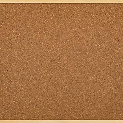 İnter Duvara Monte Ahşap Çerçeveli Mantar Pano 60x90 Cm INT-512