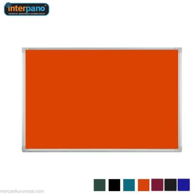 İnter Duvara Monte Çuhalı Turuncu Pano 60x120 Cm INT-557-T