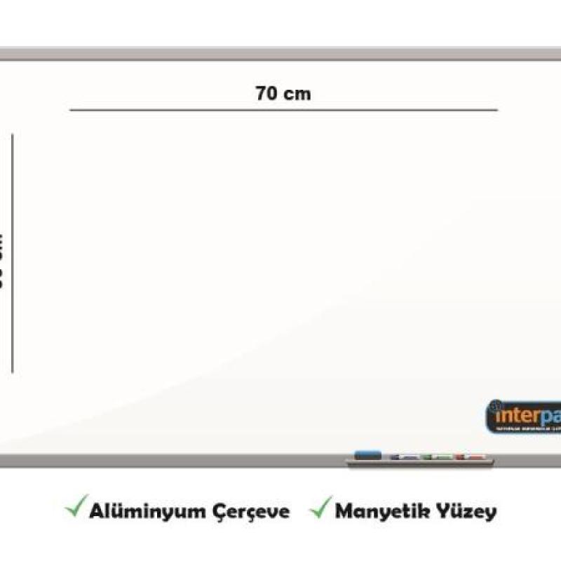 İnter Duvara Monte Yazı Tahtası Manyetik Yüzey 50x70 Cm INT-600-1