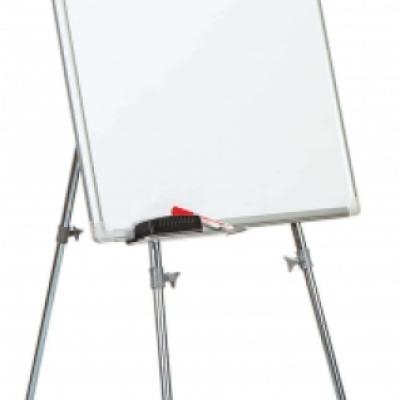 İnter Teleskopik Ayaklı Yazı Tahtası Emaye Yüzey 80x120 Cm INT-645