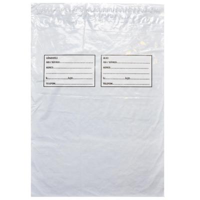 Kargo Poşeti Orta Boy 30 cm x 38 cm +5 cm Körük 50'li Paket