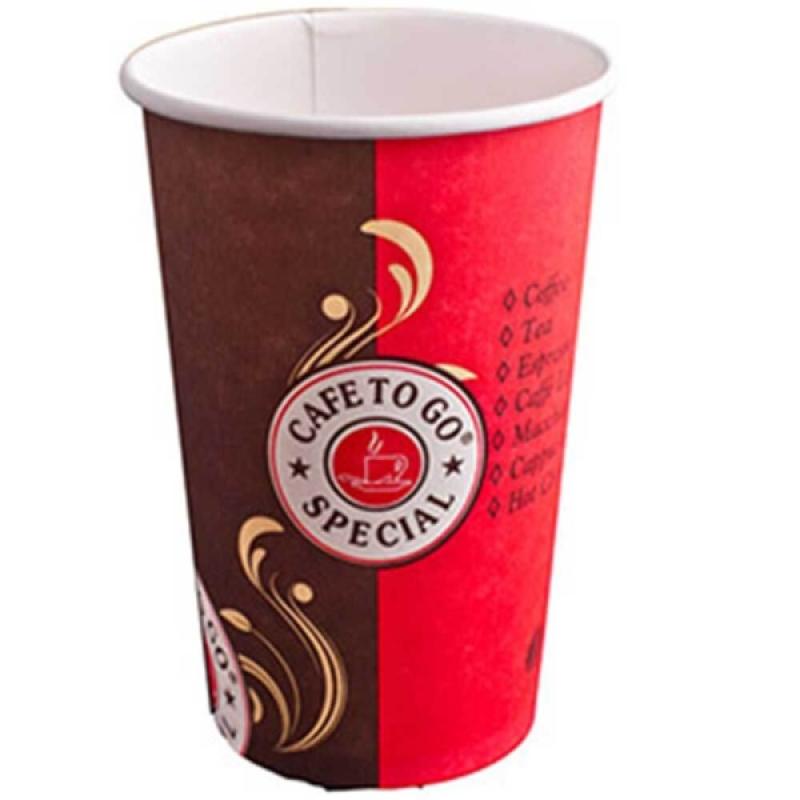 Karton Bardak 8 Oz Sıcak 100 Adet