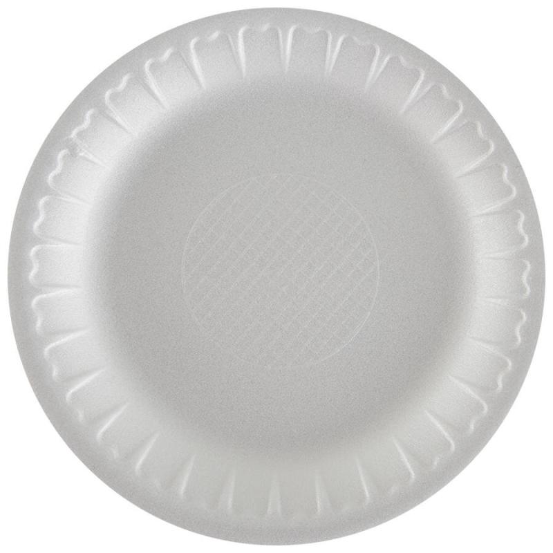 Köpük Tabak Yuvarlak 19 Cm 100'lü