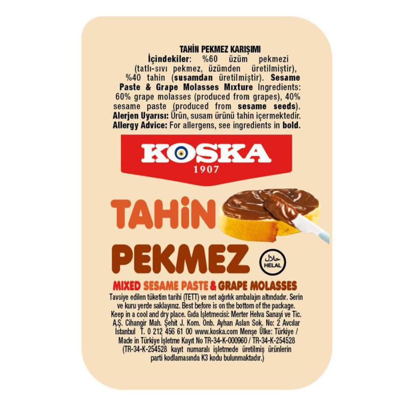 Koska Tahin Pekmez Karışımı 20 gr 100'lü