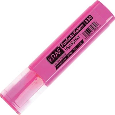 Kraf Fosforlu Kalem Pembe 330