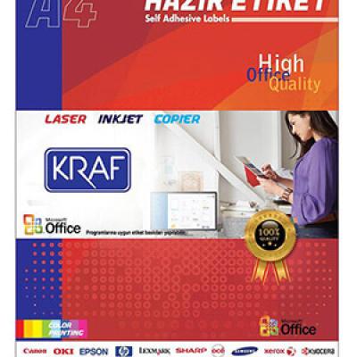 Kraf Lazer Etiket KF-2105 105x37.125 mm