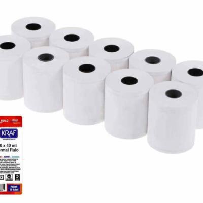 Kraf Rulo Termal 80x40 10 Lu Paket