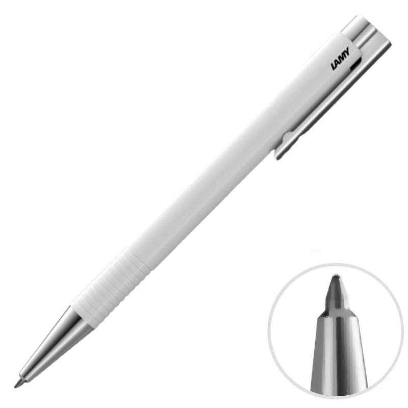 Lamy Logo Mplus 204 MT-B Tükenmez Kalem Beyaz