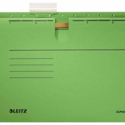 Leitz Alpha Renkli Telli Askılı Dosya Yeşil L-1984