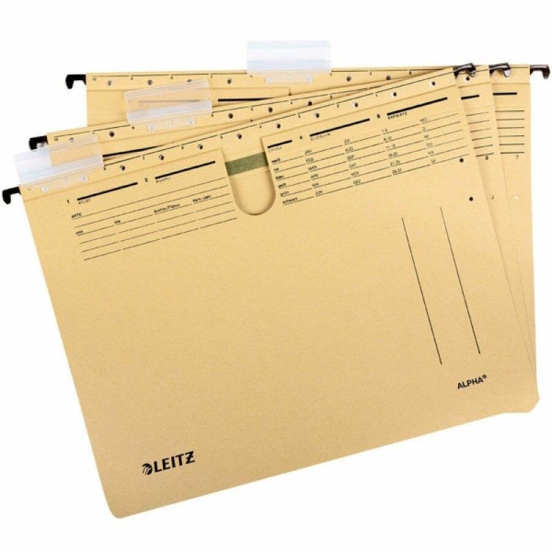 Leitz Alpha Askılı Dosya Telli Kraft 10 Lu L-1914